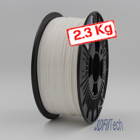 Bobine 1Kg fil PLA 3mm blanc pour imprimante 3D - DISTRONIC SARL