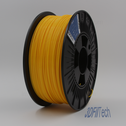 Filament PLA 3D - Diamètre 1.75mm - Bobine 1kg - Couleur Jaune